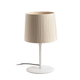 Samba Table Lamp Large White and Beige Ribbon by Faro Barcelona