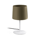 Samba Table Lamp Large White and Green Ribbon by Faro Barcelona
