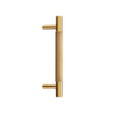 Samford Brass Knurled Pull Handle