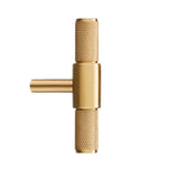 Samford Brass Knurled Pull Handle