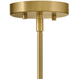 Sammi Linear Suspension Lacquered Brass By Lark Living - Detailed View