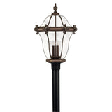 San Clemente Large Post Mount Lantern - Copper Bronze - by Hinkley