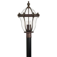 San Clemente Large Post Mount Lantern - Copper Bronze - by Hinkley