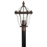 San Clemente Large Post Mount Lantern - Copper Bronze - by Hinkley