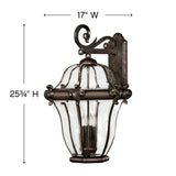 San Clemente Wall Mount Lantern