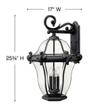 San Clemente Wall Mount Lantern