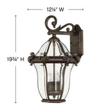 San Clemente Wall Mount Lantern