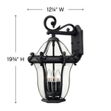 San Clemente Wall Mount Lantern