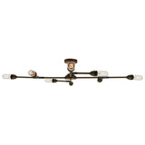 San Felipe 8 Arm Chandelier - Antique Brass