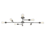 San Felipe 8 Arm Chandelier - Antique Brass