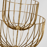 Sanchi Chandelier Polished Brass 2 Tiers By Visual Comfort Modern Detailed View 1