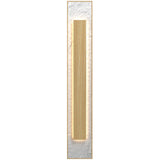 Sand Petra Linear Wall Lamp with White Stone Accent by Accord