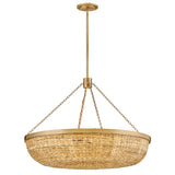 Sanibel Large Chandelier - Lacquered Brass - by Hinkley