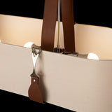 Saratoga Oval Pendant detail, by Hubbardton Forge