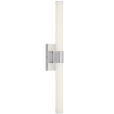 Sarco Vanity Light 30 Inch Chrome By Generation Lighting - Side View1