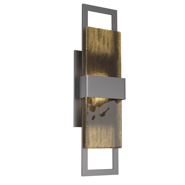 Sasha Outdoor Wall Light By Hammerton, Size: Small, Color: Bronze, Finish: Argento Grey