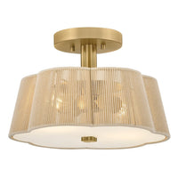 Sasha Small Semi-Flush Mount