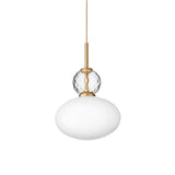 Satin Brass/Opal Rizzatto 32 Ceiling Light by Nuura