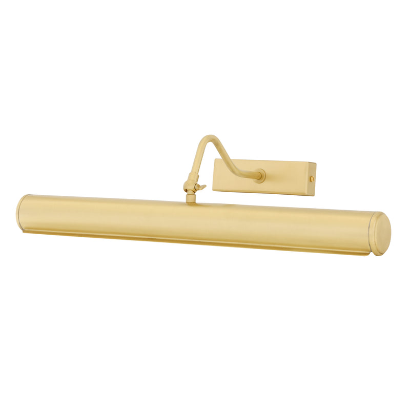 Satin Brass Small Dublin Picture Light By Mullan