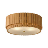Satori Flush Mount Natural Aged Brass by Maxim Lighting