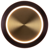 Saturn Round Wall Sconce By Page One Large