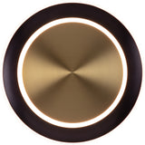 Saturn Round Wall Sconce By Page One Medium