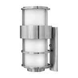 Saturn Wall Mount Lantern - Stainless Steel - by Hinkley