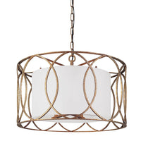 Sausalito Chandelier - Silver Gold by Troy Lighting