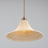 Savannah Rattan Pendant