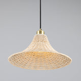 Savannah Rattan Pendant