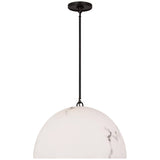 Savina Pendant Medium Aged Iron Visual Comfort Studio 