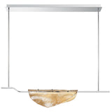 Savona Linear Chandelier Amber By Lib And Co