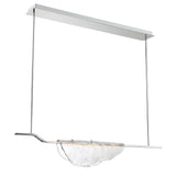 Savona Linear Chandelier Clear By Lib And Co Side View