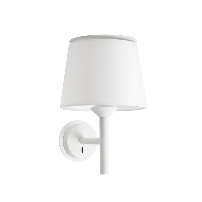 Savoy Wall Sconce White by Faro Barcelona