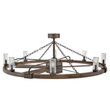 Sawyer 52” LED Smart Fandelier Matte Bronze By Hinkley - Side View3
