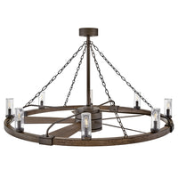 Sawyer 52” LED Smart Fandelier Matte Bronze By Hinkley