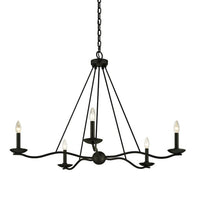 Sawyer Chandelier - 5 Light by Troy Lighting