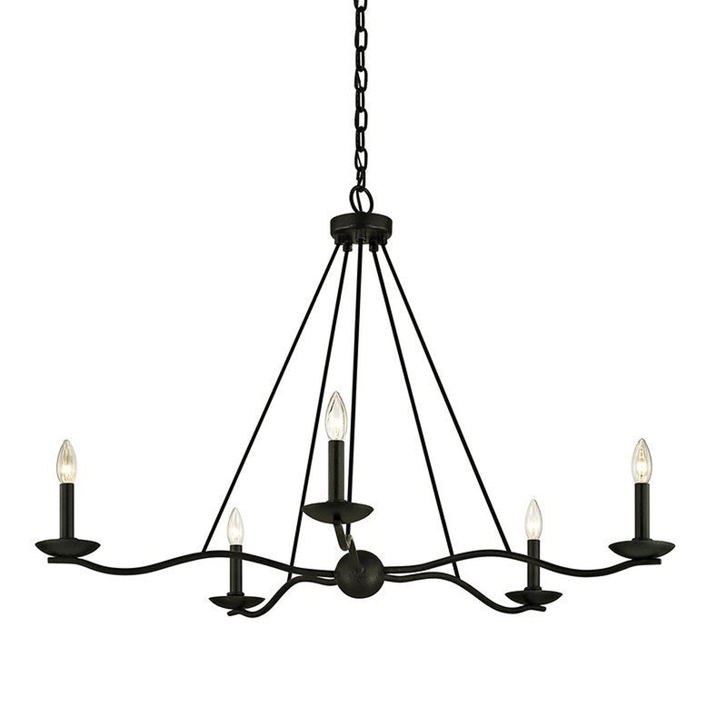 Sawyer Chandelier - 5 Light by Troy Lighting