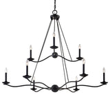 Sawyer Chandelier - 9 Light by Troy Lighting