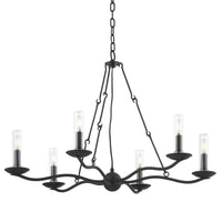 Sawyer Exterior Chandelier by Troy Lighting