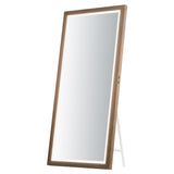 Sawyer LED Mirror by ET2 - 68 x 32 Oak