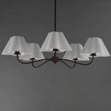 Saxon Chandelier Oil Rubbed Bronze by Maxim Lighting