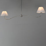 Saxon Linear Suspension Polished Nickel by Maxim Lighting