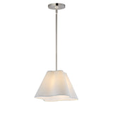 Saxon Pendant Polished Nickel by Maxim Lighting
