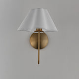 Saxon Wall Sconce Natural Aged Brass by Maxim Lighting
