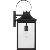 Say brook Saybrook Outdoor Wall Lantern — 22 Inch, Textured Black