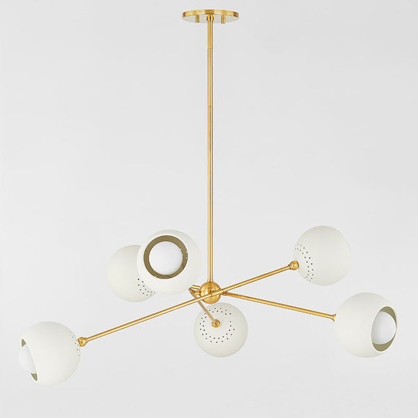Saylor Chandelier Small By Mitzi Front View