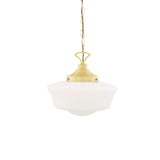 Schoolhouse Pendant Satin_Brass