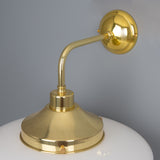 Schoolhouse Wall Light - Polished Brass