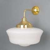 Schoolhouse Wall Light - Polished Brass